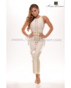 KimK Metal Studded Bandage Dress